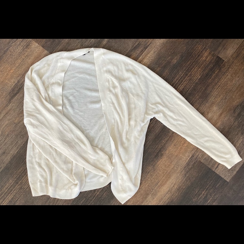 Cream cardigan